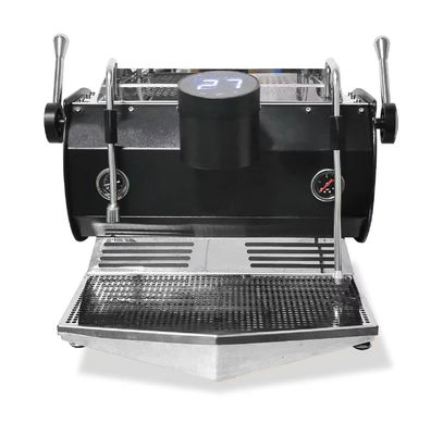 Επαγγελματική ημιαυτόματη καφετιέρα Espresso Cappuccino Latte με διπλό λέβητα 6.0L