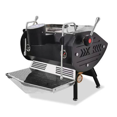 Επαγγελματική ημιαυτόματη καφετιέρα Espresso Cappuccino Latte με διπλό λέβητα 6.0L