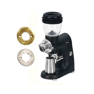 75mm Burr Grinders Τιτανίου επιχρισμένο Ηλεκτρικό Αλέξανδρο Καφέ για Καπουτσίνο Λατέ