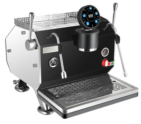 3500W Δύναμη Εμπορική Espresso Μία ομάδα καφετιέρα με 438 * 560 * 450mm Διαστάσεις