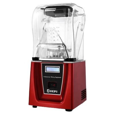 Εμπορικές συσκευές κουζίνας 2L άκρο Smoothie Blender με Sound Cover 1800W υψηλή ταχύτητα