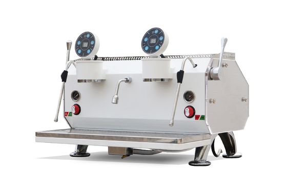 220V Gep Επαγγελματική ημιαυτόματη διπλή ομάδα Espresso καφετιέρα για καφέ