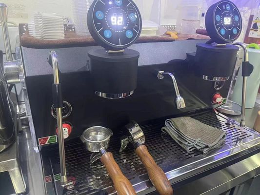 220V Gep Επαγγελματική ημιαυτόματη διπλή ομάδα Espresso καφετιέρα για καφέ