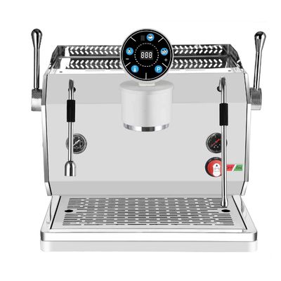 6.0L Μηχανές espresso με διπλό λέβητα ημιαυτόματη καφετιέρα cappuccino