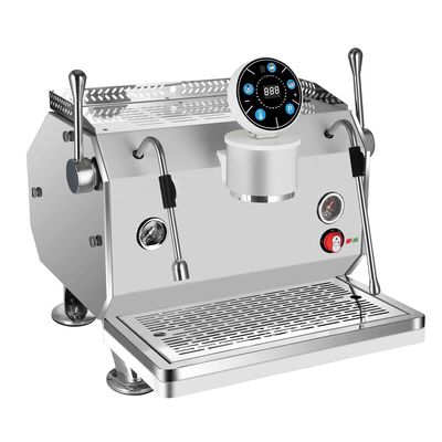 6.0L Μηχανές espresso με διπλό λέβητα ημιαυτόματη καφετιέρα cappuccino