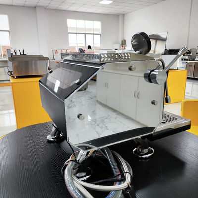 6.0L Μηχανές espresso με διπλό λέβητα ημιαυτόματη καφετιέρα cappuccino