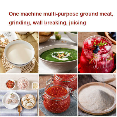 1800W Gepu Blender 9840 Μηχανή καθαρού χαλκού 23000±1000 rpm Εμπορική μηχανή smoothie