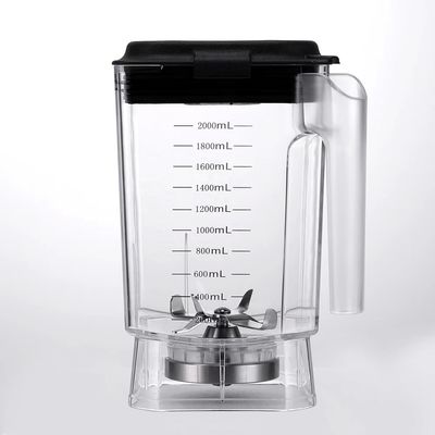 2.0L Εμπορικός αναμειγνυτής smoothie με λειτουργία μεταβλητής ταχύτητας και ηχομόνωτο κάλυμμα